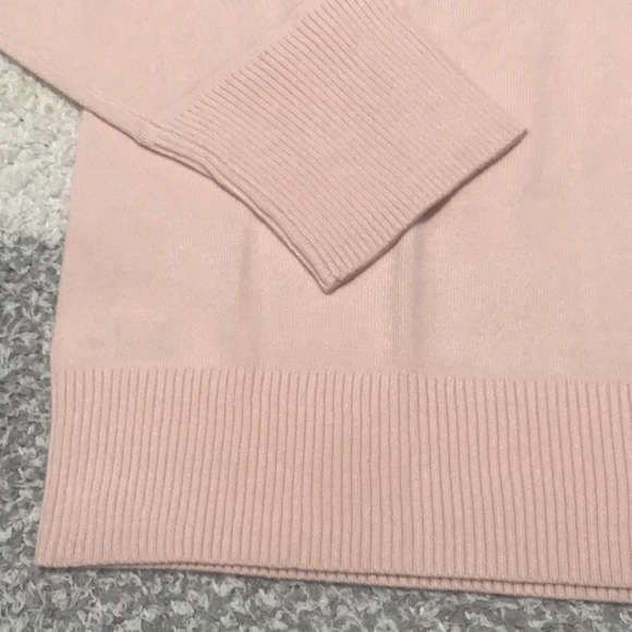 NWT - LOFT | Classic Light Pink Crew Neck Sweater | Size XL - Picture 4 of 6